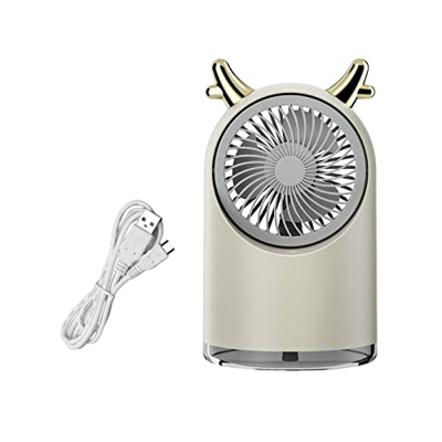 Colcolo Ventilatore del condizionatore d'Aria dei Cervi Svegli Ventilatore Personale di Raffreddamento Mister Ventilatore per nebulizzazione da Tavolo