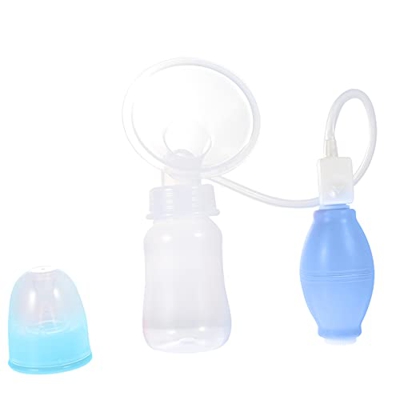 Hemoton Tiralatte Manuale In Silicone Pompa A Mano Allattamento Al Seno Piccolo Portatile Manuale Del Latte Seno Catalizzatore Del Bambino Pompe Alime