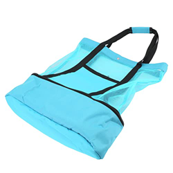 SHYEKYO Borsa da Spiaggia in Rete, Tessuto Resistente Fodera Morbida Multifunzione Design a Rete di Grande capacità Mantieni la freschezza Borsa da Sp características