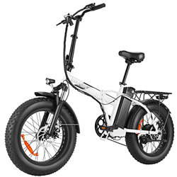 BIKFUN Fat Bike Elettrica 20" 4.0,48V 250W Bici Elettrica Pieghevole 20 Pollici con Batteria 12,5Ah 600Wh LCD Display, Shimano 7 Velocità, Bici Elettr precio