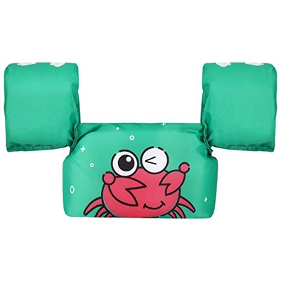 HeySplash Braccioli Gonfiabili, Canottiera per Piscina Giacca di Sicurezza per Piscina Galleggiante per Nuoto Accessori per Bambini con Motivo Cartone