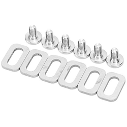 CHDE Rondelle per tacchette per Pedali, Viti e rondelle per tacchette per Pedali ad Alta tenacità per tacchette per Pedali per Bici da Ciclista precio