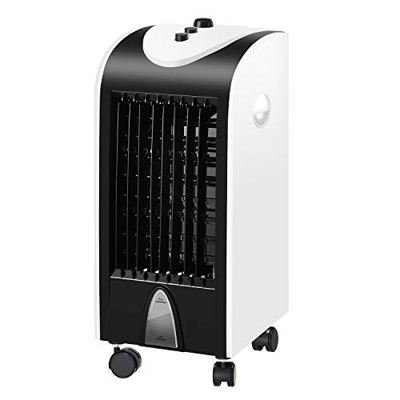 Famgizmo Mobile Air Conditioner, Fan Air Conditioning, Humidifier, serbatoio da 4 l, 220 V, Night Mode, Home Bedroom Kitchen Fan con 2 Ice Pack per 8 