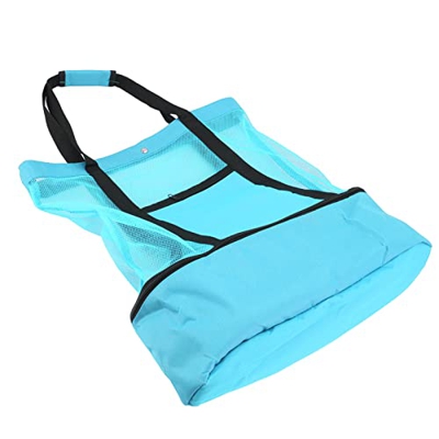 Borsa tote da spiaggia, borsa da spiaggia in rete Fodera morbida di grande capacità Mantieni la freschezza Design a rete in tessuto resistente per il 