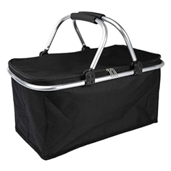 N/A Pieghevole Pranzo Borse 30L Picnic Campeggio Isolante Cooler Basket Cesto Stoccaggio Portatile Shopping (Colore: A, Taglia: Unica) precio