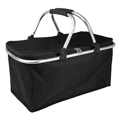 N/A Pieghevole Pranzo Borse 30L Picnic Campeggio Isolante Cooler Basket Cesto Stoccaggio Portatile Shopping (Colore: A, Taglia: Unica)