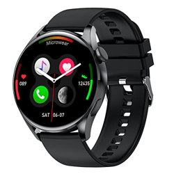 HQPCAHL Smartwatch Uomo Donna Orologio Fitness,1.32''HD Full Touch,Impermeabile IP68 con Telefono Bluetooth, Contapassi Cardiofrequenzimetro,Monitorag en oferta