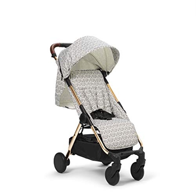 Elodie Details MONDO Passeggino Compatto Leggero Pieghevole da Viaggio - Desert Rain, Bianco