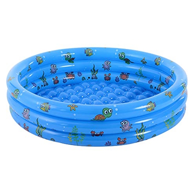 XIANXIAN Piscina gonfiabile da 80 x 30 cm, piscina per bambini e adulti, multifunzione, Ocean Ball, piscina a forma di cerchio per giardino, attività 