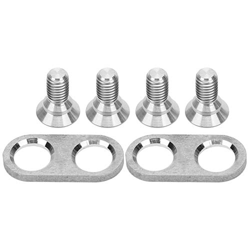 AUNC Viti e rondelle per tacchette per Pedali, Viti per tacchette per Pedali da Mountain Bike Accessori per tacchette per Pedali antiruggine Rondelle  características