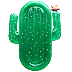 LGBN Float Pool di Cartoni Animati, Letto fluttuante per Acqua di Cactus Divertenti creativi, 180 cm (71 Pollici) × 145 cm (57 Pollici), lettigro dell características