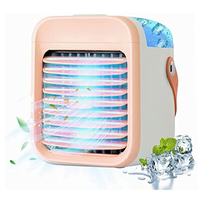 Mini Dispositivo Di Raffreddamento Dell'aria, Purificatore Dell'umidificatore Del Condizionatore D'aria, Ventilatore Personale Da Scrivania 4 In 1, 3 