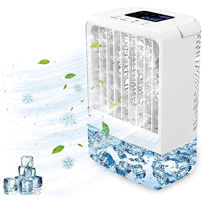 Condizionatore D'aria Personale, Purificatore Umidificatore Mini Dispositivo Di Raffreddamento D'aria, Ventilatore Da Scrivania USB, Dispositivo Di Ra