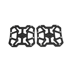 Jopwkuin Adattatori per Piattaforma Pedali, Adattatore per Pedali a Scatto rapido Resistente all'Usura per Unghie Antiscivolo per Sistema SPD per Bici en oferta