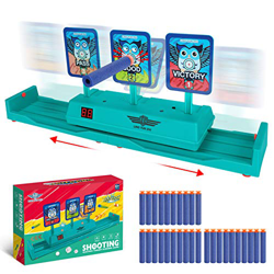 Achort Bersaglio Elettrico per Nerf, Ripristino Automatico Bersaglio, Digitale Punteggio Bersaglio per Tiro Elettronico per Serie Nerf N-Strike Elite  precio