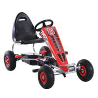 AOSOM Kids Outdoor Pedal Powered Ride Rosso en oferta
