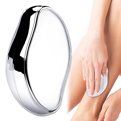 Depilatore di cristallo, Magico Strumento di rimozione dei Capelli, Glass Hair Eraser, Strumento per La Rimozione dei Peli Esfoliante Indolore per Bra
