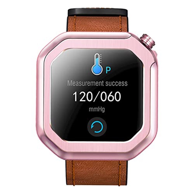 HQPCAHL Smartwatch Uomo Donna, 1.54'' Orologio Fitness Tracker, Telefono Bluetooth, Cardiofrequenzimetro, Pressione Sanguigna, Monitoraggio del Sonno,