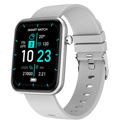 HQPCAHL Smartwatch Orologio 1.69''Fitness Uomo Donna con Heart Rate,Pressione Sanguigna,Monitoraggio del Sonno,Notifica del Messaggio,IP67 Impermeabil precio