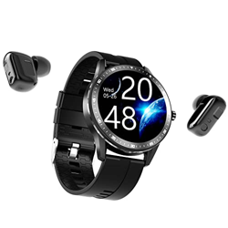HQPCAHL Smartwatch, Orologio Fitness con 1.28''Touchscreen Smart Watch, Telefono Bluetooth,Cardiofrequenzimetro,Pressione Sanguigna, Notifiche Messagg características