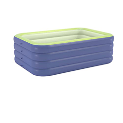 Bueuwe Piscina per Bambini Gonfiabile e Portatile per Famiglie di Grandi Dimensioni per Esterni, Giardino, Cortile,210cm x 145cm x 68cm precio