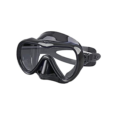 Lesulety Maschera da Snorkeling Adulto Resistente All'acido Cloridrico HD HD HD Grande Telaio Liquido Silicone Goggle di Immersione in Silicone per La
