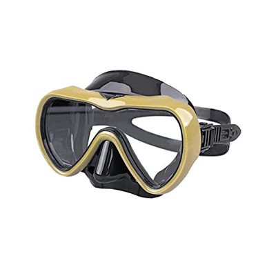 Lesulety Maschera da Snorkeling Adulto Resistente All'acido Cloridrico HD HD HD Grande Telaio Liquido Silicone Goggle di Immersione in Silicone per La