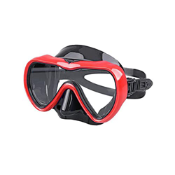 Lesulety Maschera da Snorkeling Adulto Resistente All'acido Cloridrico HD HD HD Grande Telaio Liquido Silicone Goggle di Immersione in Silicone per La en oferta
