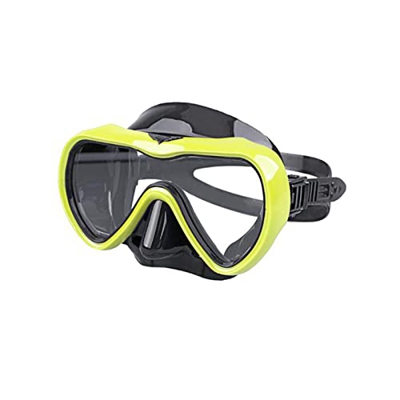 Lesulety Maschera da Snorkeling Adulto Resistente All'acido Cloridrico HD HD HD Grande Telaio Liquido Silicone Goggle di Immersione in Silicone per La
