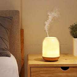 Humidifiers for Bedroom 120ml Portable Humidifier Mini Cold Mist Humidifier with Night Light Personal Humidifier Automatically Shut Down Ultra-Quiet 2 en oferta