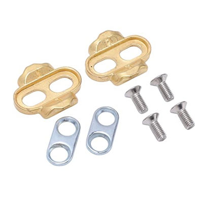 Uxsiya Tacchette per Pedali Bici, tacchette per Pedali Bici Resistenti alla corrosione Elaborazione precisa ad Alta precisione Robusto 1 Paio per Bici