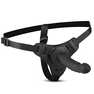 Doppia Testa, Portatile, Materiale Cón Cíntura Pèr Dónná Dídó in Silicone, Resistente didos realistici