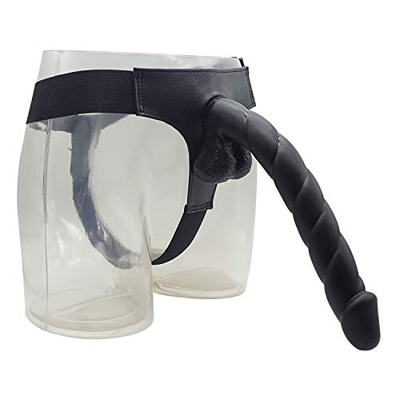 Strápon Doppiá Flessibile Morbido Stràpon per Coúples con Didlo