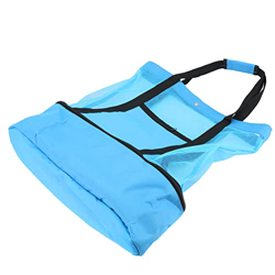 Borsa da Spiaggia in Rete, Borsa Termica da Spiaggia Mantieni la freschezza Fodera Morbida Tessuto Resistente Design a Rete Grande capacità per Il Cam precio