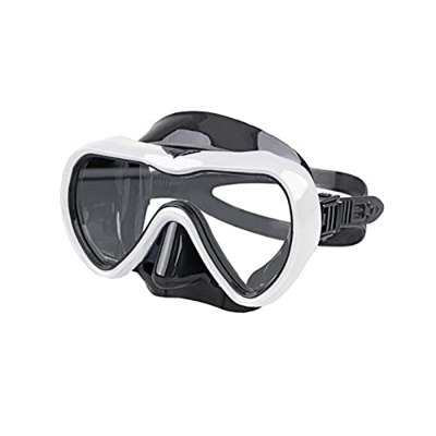 Lesulety Maschera da Snorkeling Adulto Resistente All'acido Cloridrico HD HD HD Grande Telaio Liquido Silicone Goggle di Immersione in Silicone per La