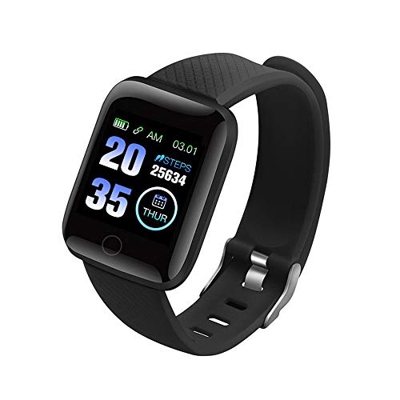 Smartwatch impermeabile Bracciale sportivo Sport Fitness Wristband Frequenza cardiaca Pressione sanguigna Monitor del sonno Contapassi per iOS Android