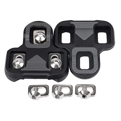 GIMOCOOL Tacchetti per Bici - Trucchi per Bici Clip per Scarpe da Ciclismo | Clip per Scarpe da Ciclismo Antiscivolo con Design a 3 Fori Regolabili, c