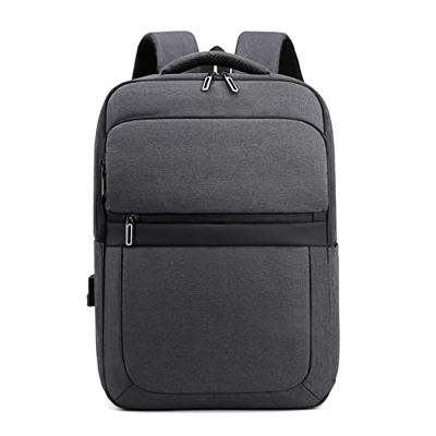 Zaino da picnic Zaino da uomo grigio Urban Charging Borsa per laptop impermeabile di lusso Zaino multifunzionale portatile Unisex Zaino uomo cool 30x1