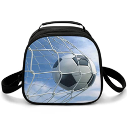 Pranzo Al Sacco Rete Per Palloni Da Calcio Sportivo Pacchetto Pasto Isolato Riutilizzabile Per Picnic Beach Park 20*20*12.5CM en oferta
