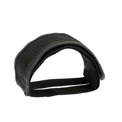 Liummrcy Pistal di Bici, Pedale Cinturini in Bicicletta Cinghie per Pedale del Pedale Cinghie Nastro per ingranaggio Fisso in Bici Nera 1pc
