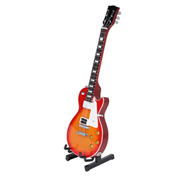 Mini modello di chitarra, modello di chitarra in miniatura Squisito regalo di compleanno in legno per il soggiorno di casa en oferta