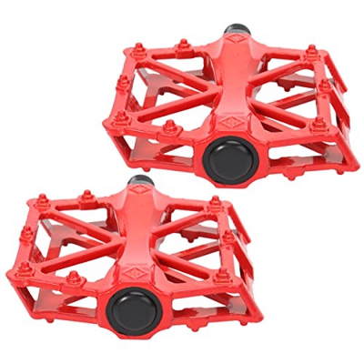 BESPORTBLE per Bici 2 Pezzi Pedali per Bicicletta Antiscivolo Pedali per Bicicletta in Lega di Alluminio Piedi di Ricambio Pedali per Piattaforma per 