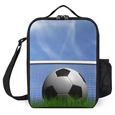 Pranzo Al Sacco Per Bambini Calcio Sportivo Portapacchi Portatile Per Mantenere Il Cibo Caldo E Freddo