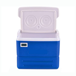 Frigorifero Portatile con congelatore Mini Frigorifero Portatile per Auto compatta con Display termometro per Campeggio, Barbecue, Tailgating e attivi precio