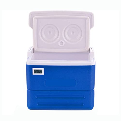 Frigorifero Portatile con congelatore Mini Frigorifero Portatile per Auto compatta con Display termometro per Campeggio, Barbecue, Tailgating e attivi