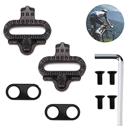 TYTOGE Tacchetti per bici, Indoor Cycling Outdoor Mountain Road Bike Bici Bici Bici Set per Bici Pedali Donne Uomini Scarpe da Ciclo características