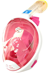 Maschera da snorkeling per bambini, con visione a 180°, anti appannamento, a prova di perdite, colore: rosa precio