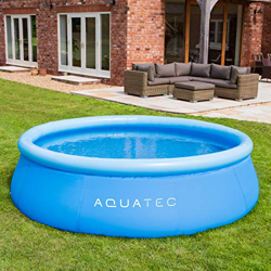 AQUATEC Piscina Gonfiabile – 4 Opzioni Disponibili | Piscina Gonfiabile Per Piscine – Accessorio Opzionali | Piscinette Da Giardino | Piscina + Pompa  en oferta