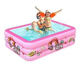 Famiglia Piscina per Bambini Interno Ed Esterno Adulto Piscina Bambino Tesoro del Bambino Piscina PVC Quadrato Piscina Gonfiabile Piscina Piscina(Size características