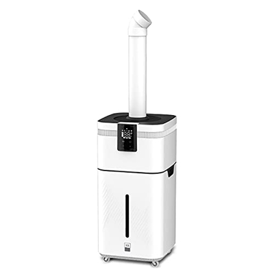 Umidificatori industriali di grande capacità da 30 litri, umidificatore a ultrasuoni con riempimento dall'alto a nebbia fredda da 3000 ml / h Ugelli a